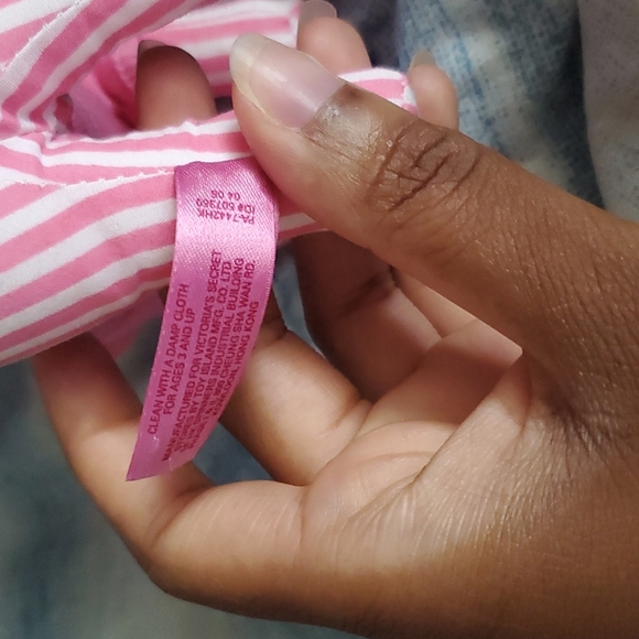 Victoria Secret Pink Stripe Pup - Picture 6 of 7